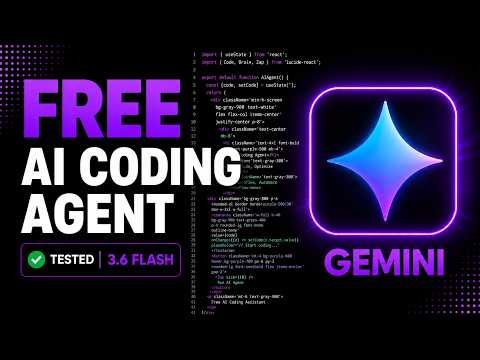 Google Just Released the Best FREE AI Coding Agent! Gemini 3.6 Flash is Insanely Good