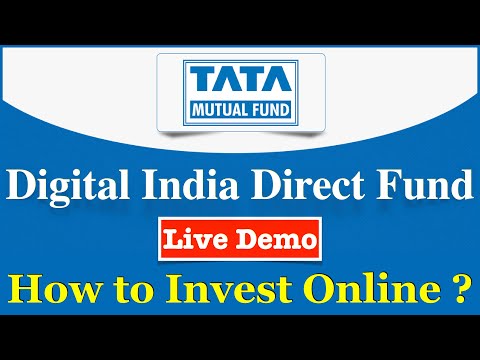 How to Invest in Tata Digital India Fund Direct Growth online ? | Buy TATA Mutual Funds Online