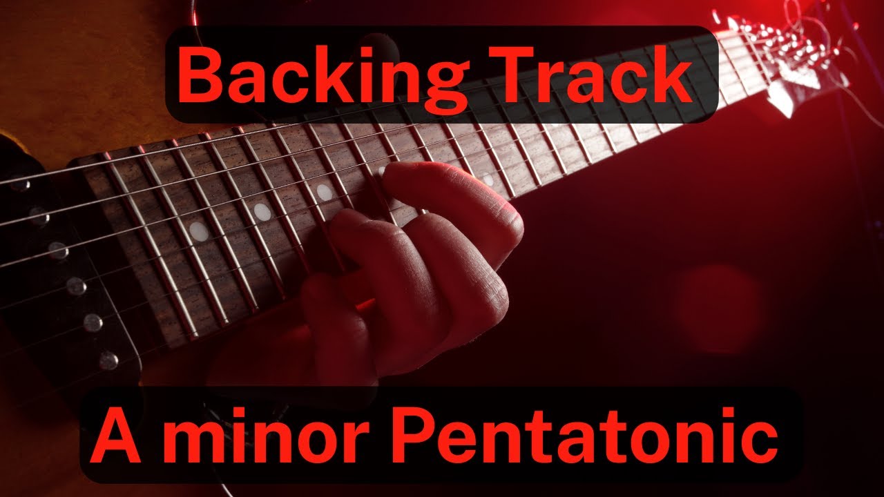 Am Pentatonic Backing Track – Guitar Jam Track in A Minor | Slow Count ...