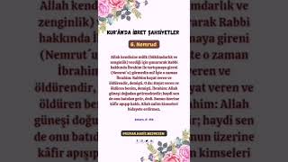 Kurânda İbret Şahsi̇yetler 6. Nemrud