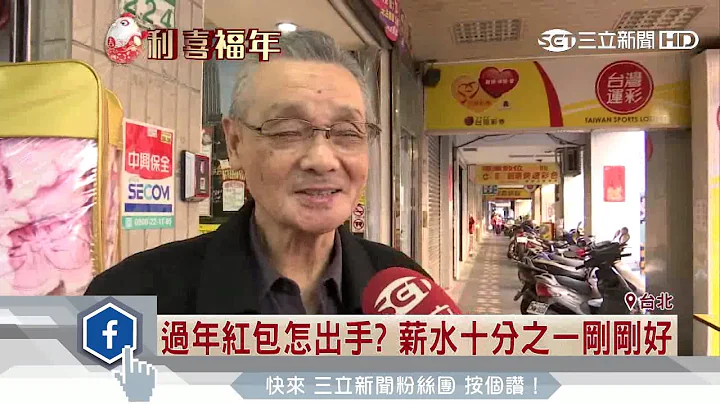 過年紅包好做人！爸媽「包六千」登首選｜三立新聞台 - 天天要聞