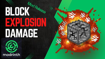 Mod Release Trailer: Block Explosion Damage