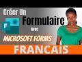 Crer un formulaire avec microsoft forms  francais