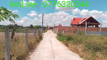 ( Đả bán ) Bán Đất Thổ cư đường xe hơi Lộc hậu mỷ Lộc 4,8m x 21,5m nở hậu 5m | BĐS cần giuộc Long an