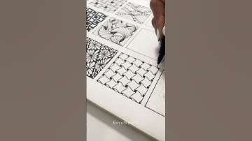 Zentangle pattern ✨