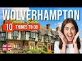 TOP 10 Things to do in Wolverhampton, England 2023!