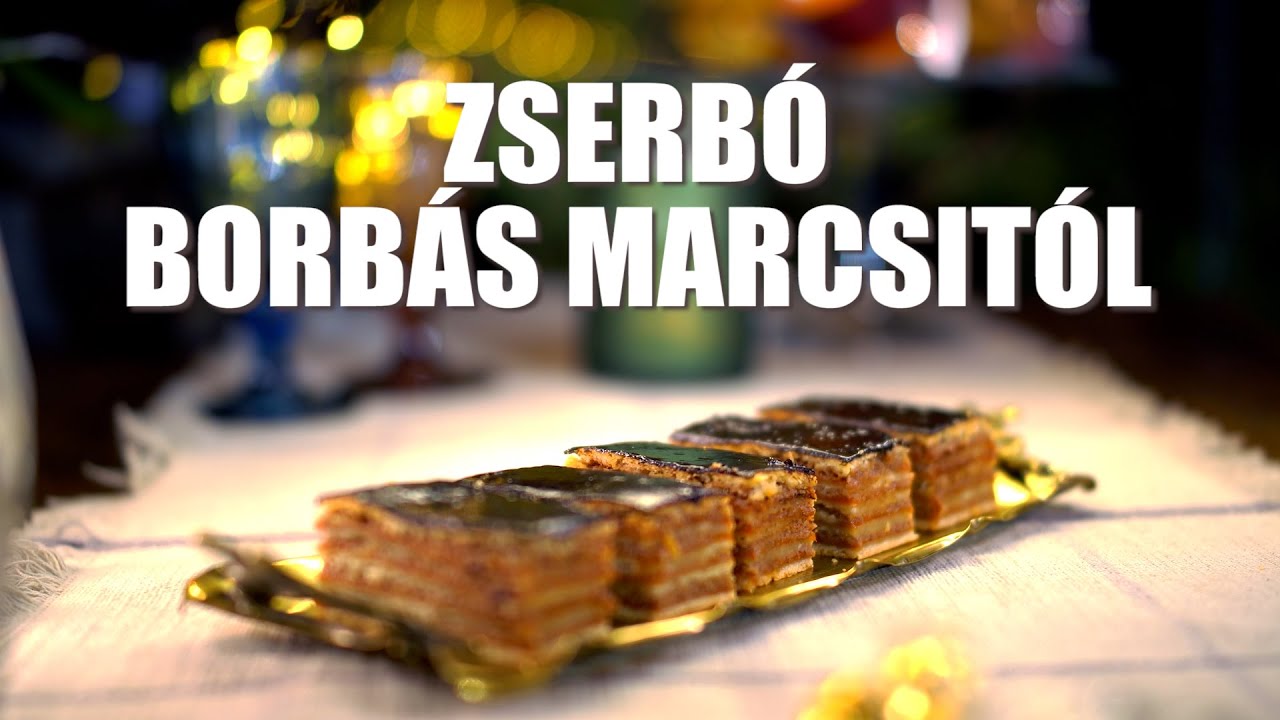A világ legjobb zserbója Borbás Marcsi konyhájából