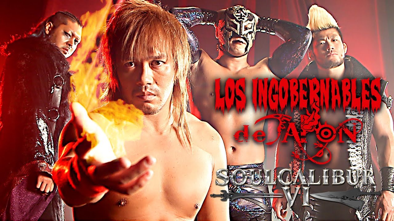 新日本プロレス ロスインゴベルナブレス ソウルキャリバー コラボ ジャージ 新品 ロス・インゴベルナブレス・デ・ハポン×ソウルキャリバーVI