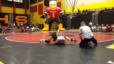 Chase Pennell - Old Mill High School Wrestling vs....