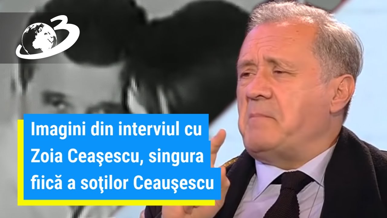 Imagini din interviul cu Zoia Ceaşescu, singura fiică a soţilor Ceauşescu
