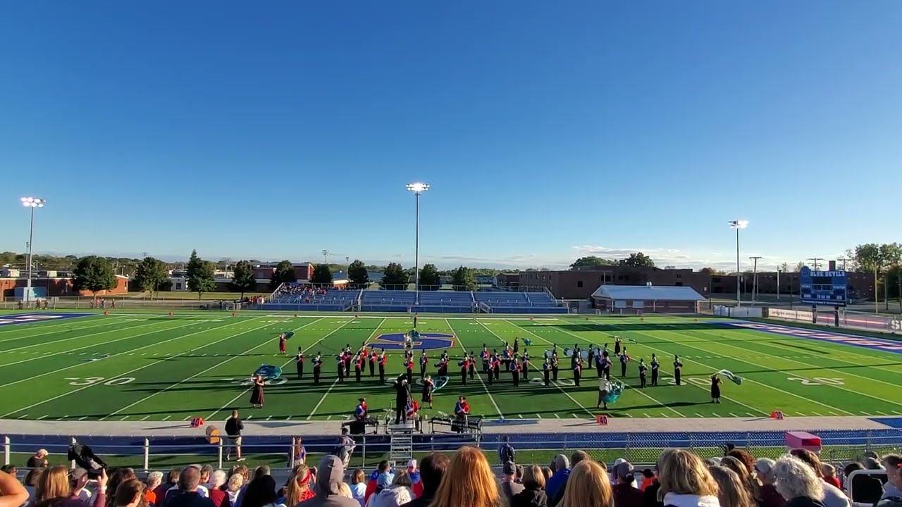 Liberty Benton Marching Band 2025 Springfield Band Showcase
