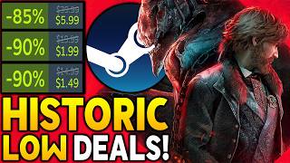 AWESOME STEAM HISTORIC LOW Game DEALS - NEW SALE + MORE GAME DEALS!