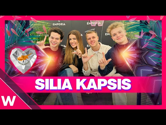🇨🇾 Silia Kapsis (Cyprus Eurovision 2024) | Emporia Lounge Interview in Malmö