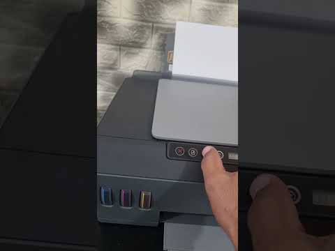  تنظيف راس الحبرفي الطابعة اتش بي سمارت 515 بدون كمبيوتر      515