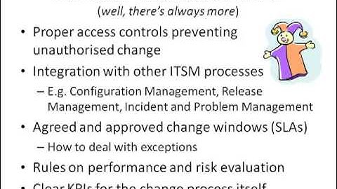 102CSU  ITIL v3 Change Management Basic Concepts8 51