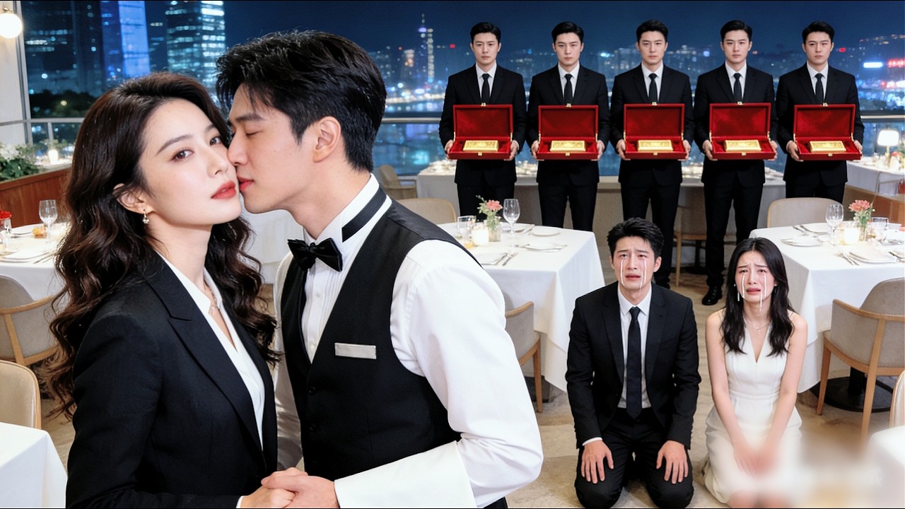 Mocked for being a waiter,😡but Proposed by the Boss While Serving Tables—he reveals the real heir!
