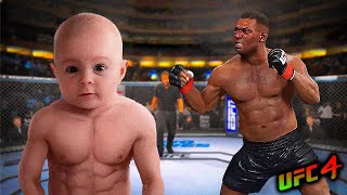 Mike Tyson Vs Big Baby ea Sports Ufc 4