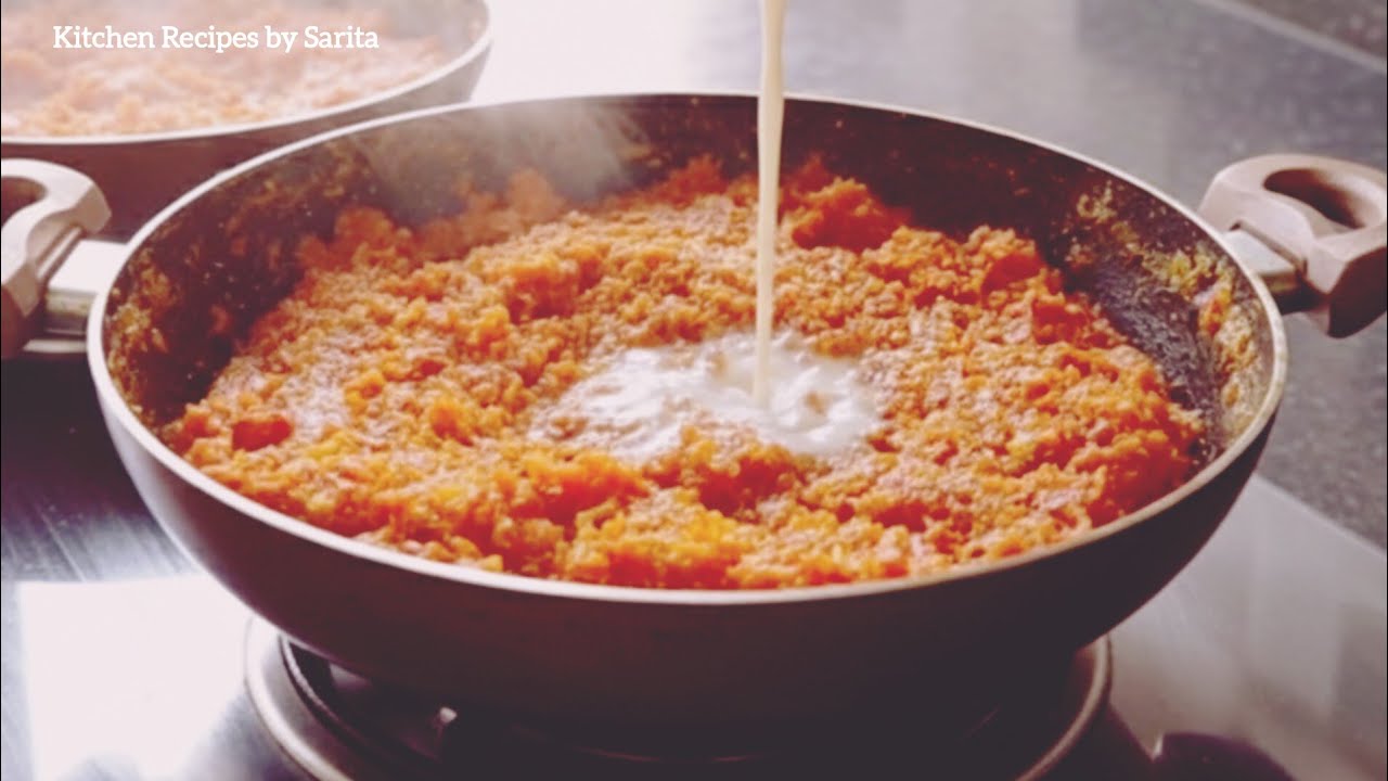 हलवाई स्टाइल! शादियों में ऐसे बनता है रसीला और दानेदार गाजर का हलवा | Winter Dessert