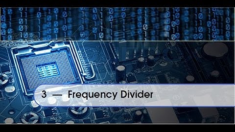 E03- Frequency Divider