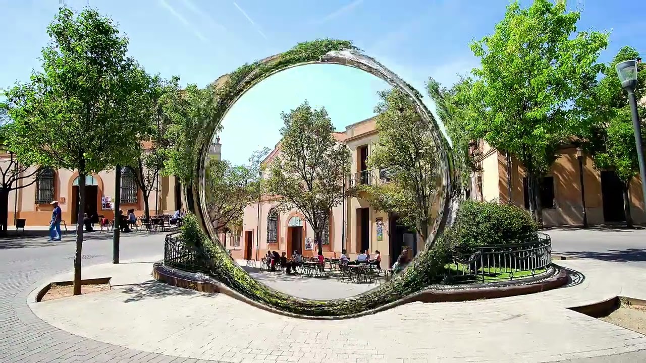 La Colonia Güell , Santa Coloma de Cervello, Barcelona
