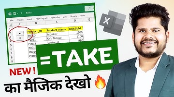 Why and When You Should Use TAKE Formula in Excel ?