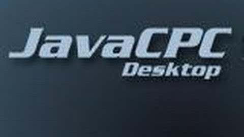 A Basic Tutorial On How To Use JavaCPC V2.9 Amstrad CPC Emulator