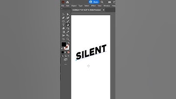 How To Use Shear Tool in Adobe Illustrator | Adobe Illustrator