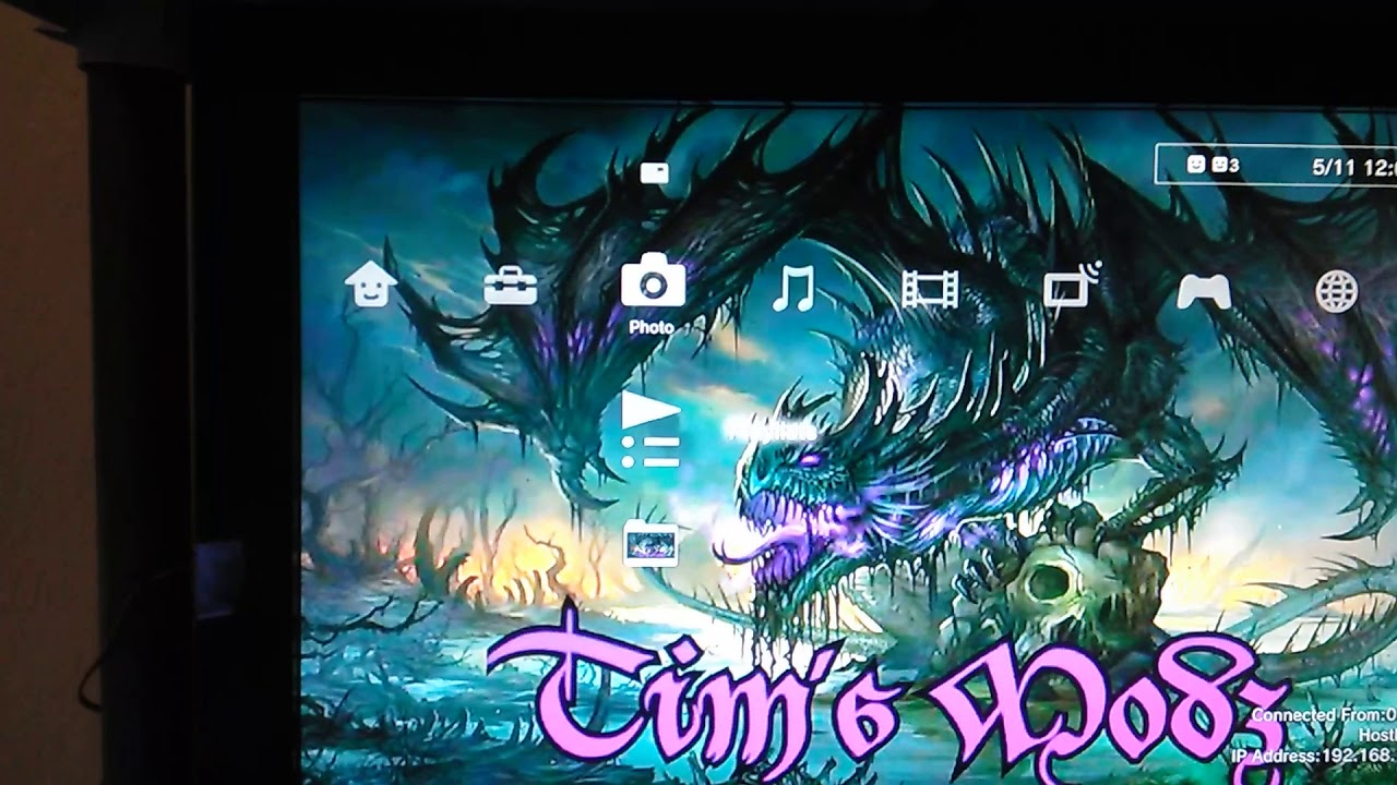 How to make any picture your wallpaper on your ps3