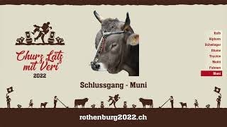 Luzerner Kantonales Schwingfest 2020 - Schlussgang Muni - Mit Veri