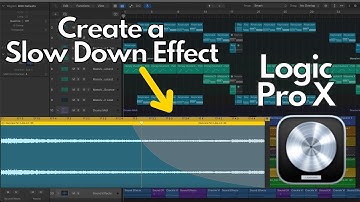 Creating a Slow-Down Effect in Logic Pro (Tutorial)