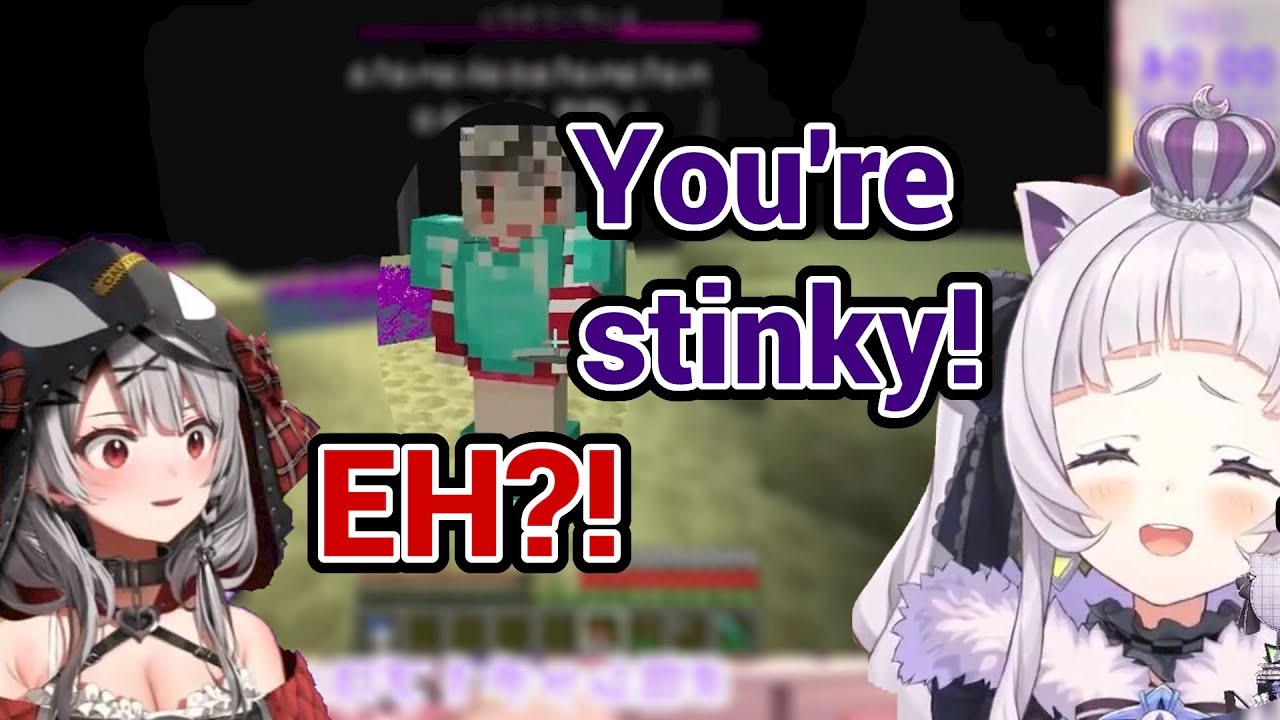 Chloe got Called Stinky by her Favorite Oshi, Shion......