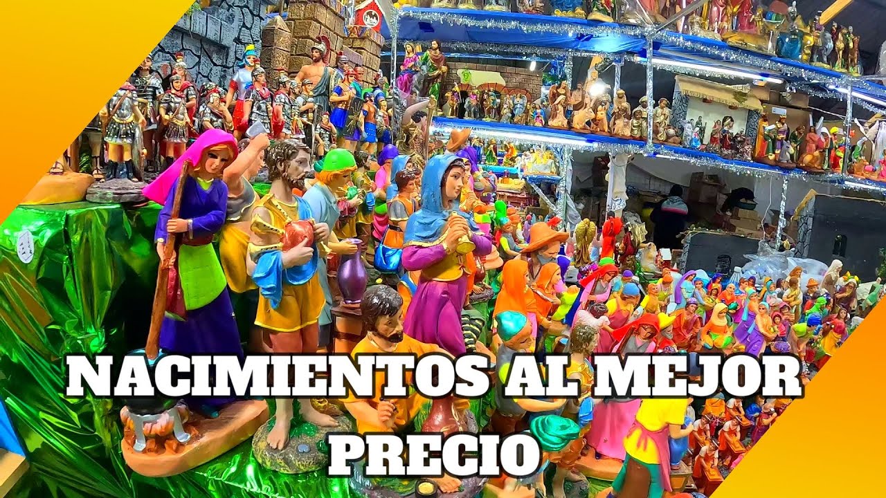 ¡Compra nacimientos al más bajo precio de todos los tamaños! (MERCADO DE SONORA)