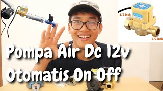 Advanced Tutorial ‼️ Automatic 12v DC Water Pump, Water Heater, Front Loading Washing Machine, Sa...