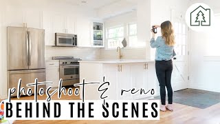 PHOTOSHOOT & MOBILE HOME RENO UPDATE BEHIND THE SCENES VLOG! | Living Hope Renovations