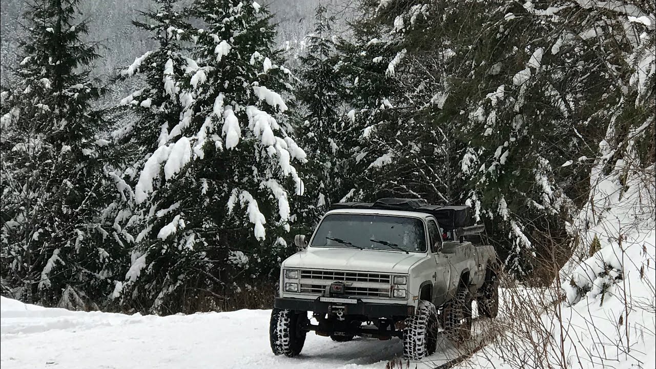 Snow day Oregon Coastal range 2-10-19 - YouTube