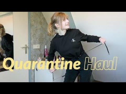 Quarantine haul and some health talk