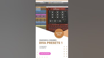 Endemica Sounds. Diva Presets 1