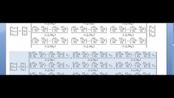 System of nonlinear equations  Newton