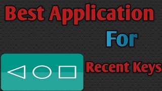 Best App For Recent Keys. screenshot 5