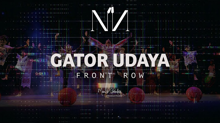 Gator Udaya | Front Row | Norman Nachle 2025 | Manish Bhandari Productions