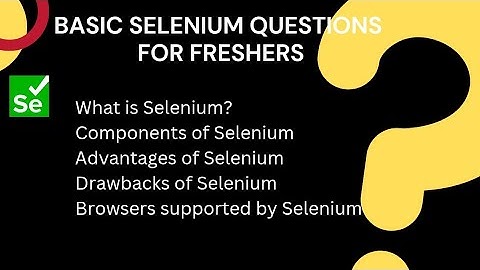 Basic Selenium Interview Questions 📑| #automationtesting | #javaselenium