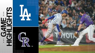 Dodgers vs. Rockies Game Highlights (6\/29\/23) | MLB Highlights