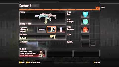 Black Ops 2   Best Class Setups Best Custom Classes