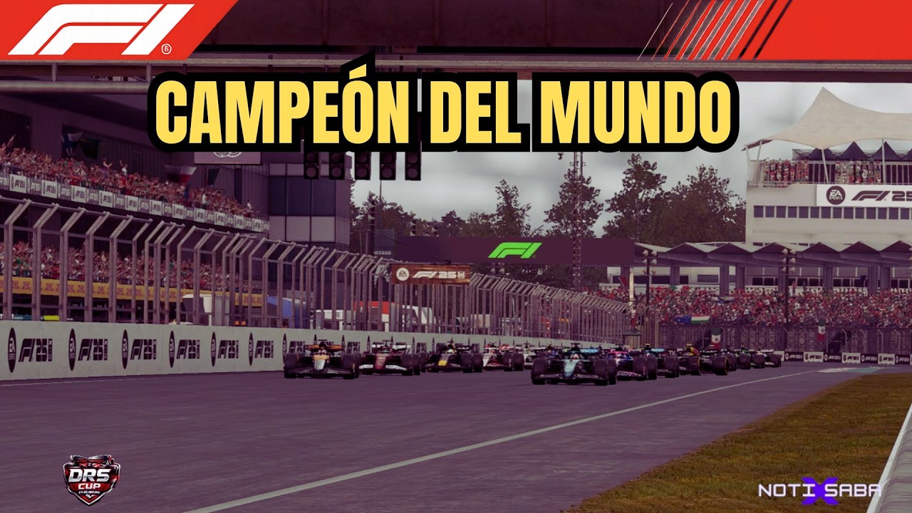 WORLD CHAMPION LUCHO RK DRS CUP- Fecha 11 🏁 | GP MEXICO
