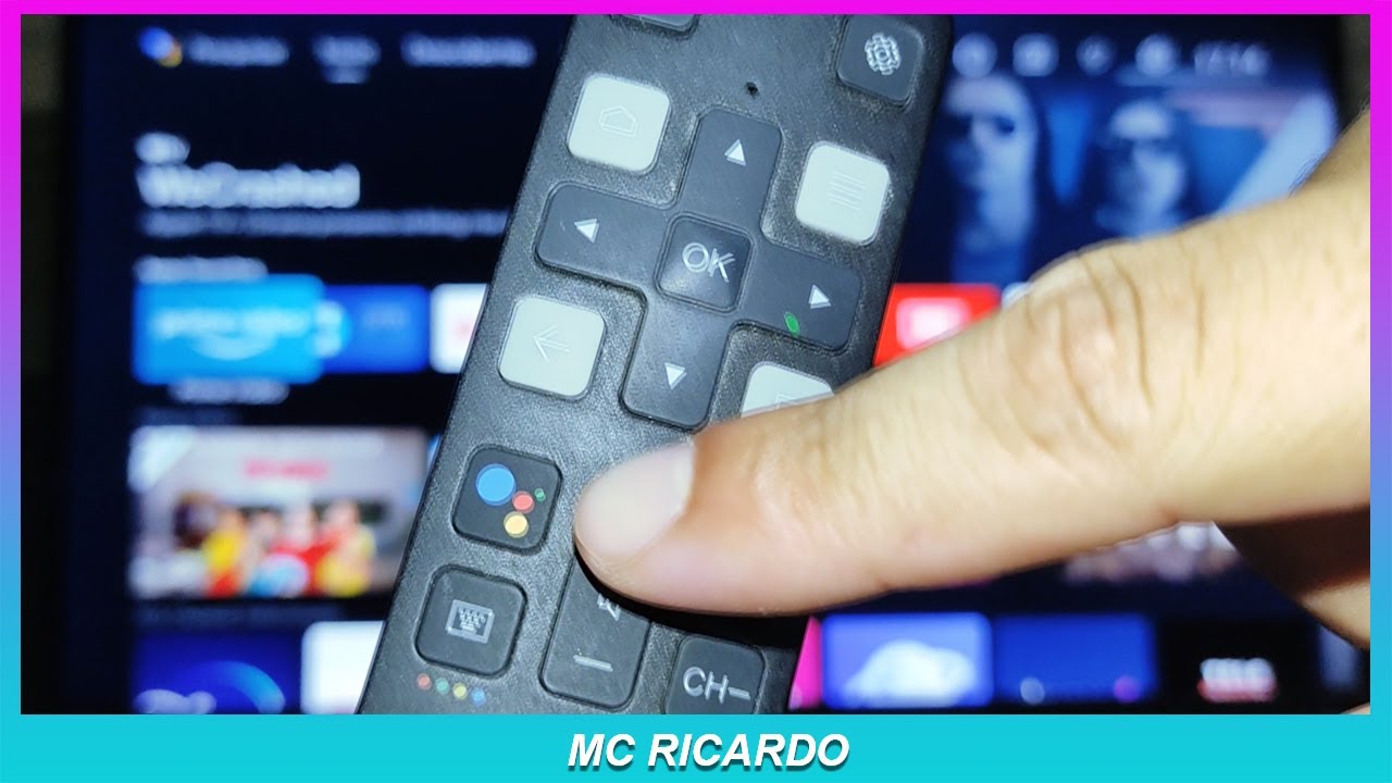 Como usar o comando de voz na smart tv android - YouTube