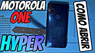 Motorola One Hyper Como abrir e trocar touch completo passo a passo | Frontal Completa