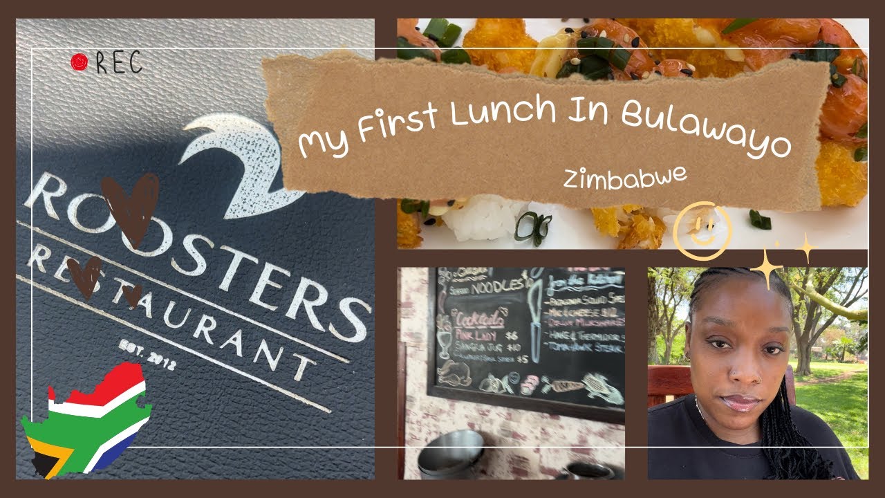 My First Lunch in Bulawayo Zimbabwe YouTube
