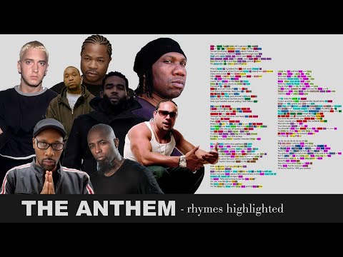 Everyone on The Anthem - Lyrics, Rhymes Highlighted (114) - 20K Subs Upload