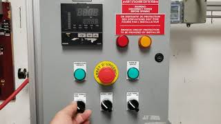 Turning on the E5Ak Controller for the first time