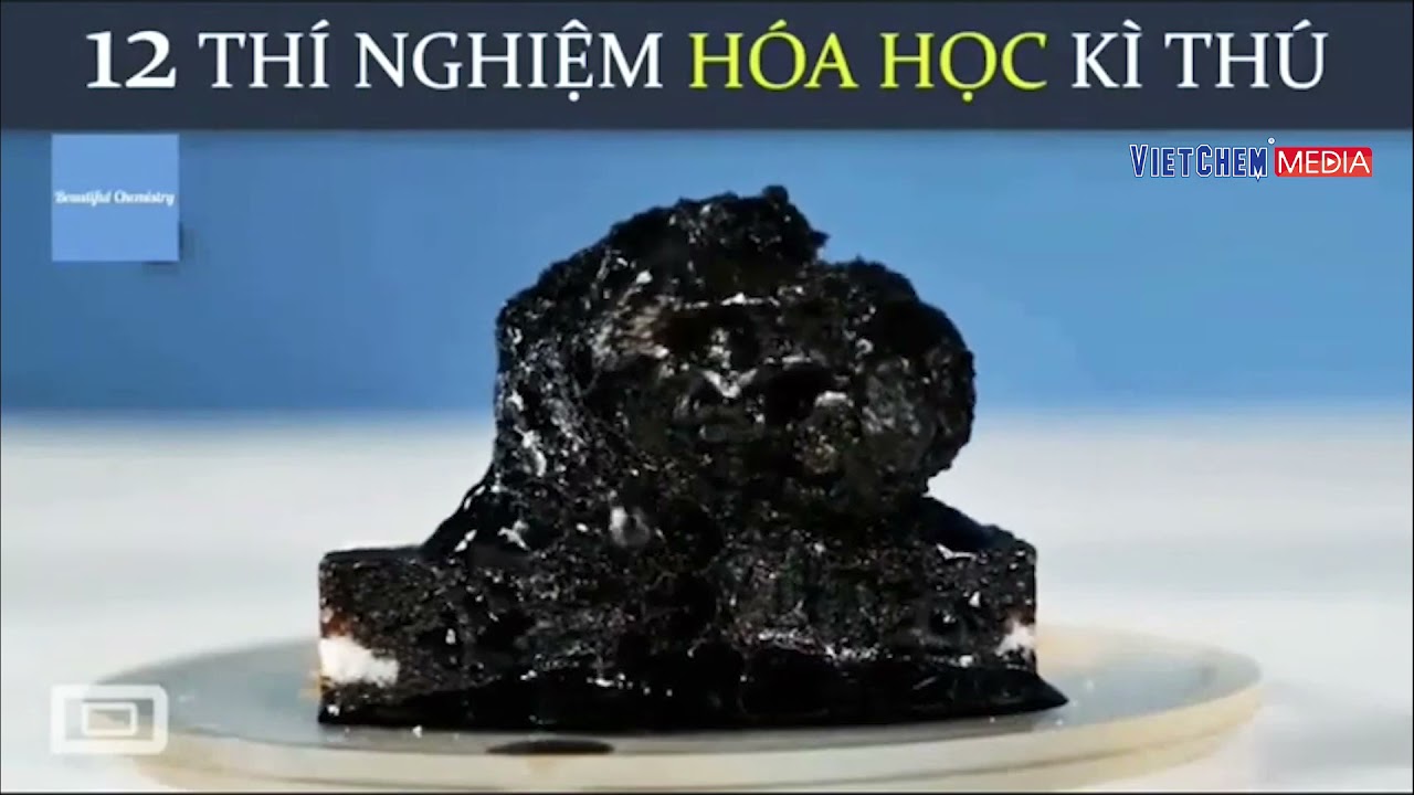 Outline Video Top 12 thí nghiệm hóa học kỳ thú - Màu sắc đẹp mắt | VIETCHEM